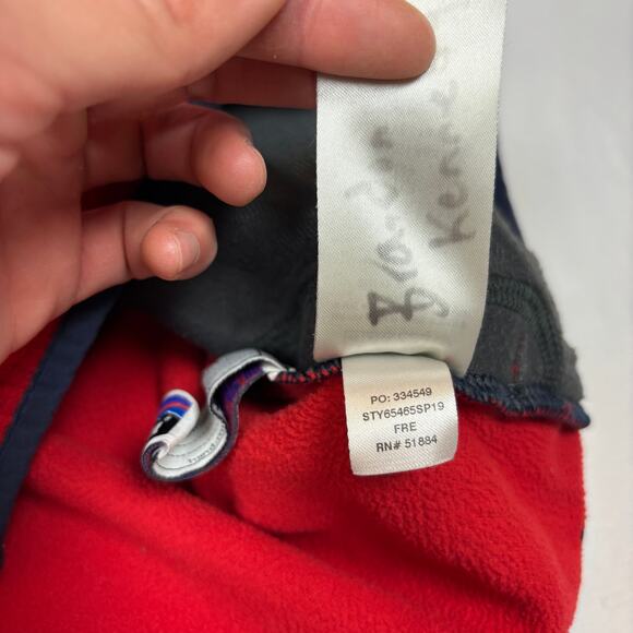 Patagonia Kids Micro D Snap T Fleece Zip Jacket Youth XL Gorpcore Granola - Picture 8 of 11